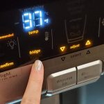fridge troubleshooting menu buttons