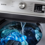 Running maytag top-load washer